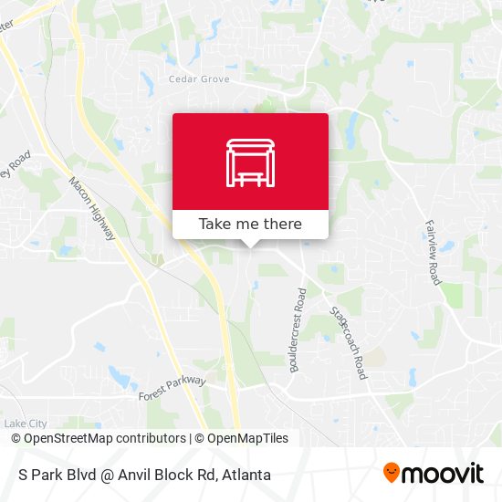 S Park Blvd @ Anvil Block Rd map