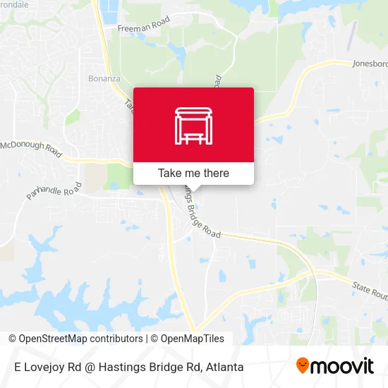 E Lovejoy Rd @ Hastings Bridge Rd map
