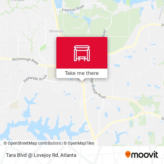 Tara Blvd @ Lovejoy Rd map