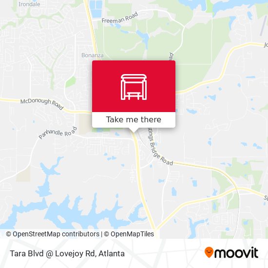 Tara Blvd @ Lovejoy Rd map