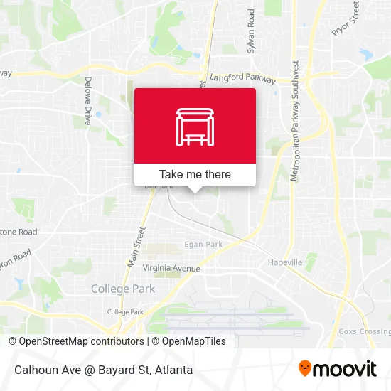 Calhoun Ave @ Bayard St map