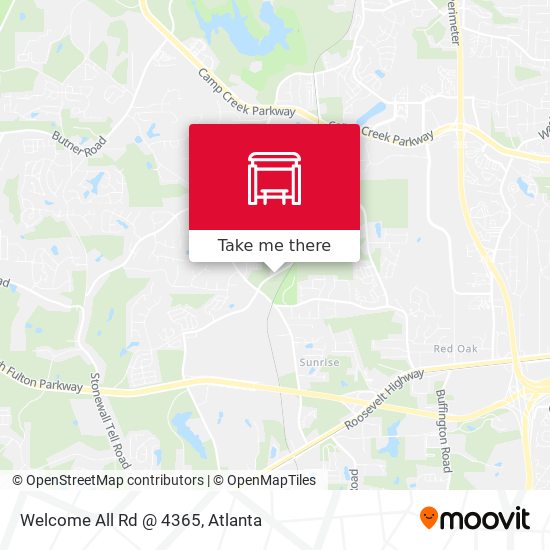 Mapa de Welcome All Rd @ 4365