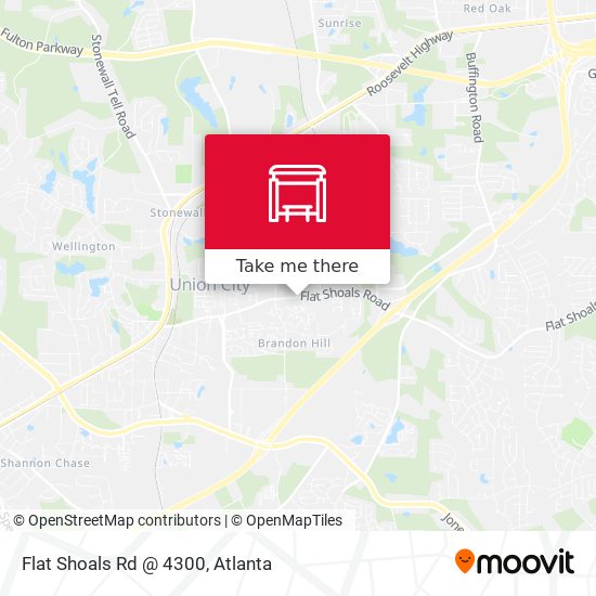 Mapa de Flat Shoals Rd @ 4300