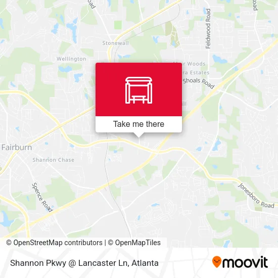 Mapa de Shannon Pkwy @ Lancaster Ln