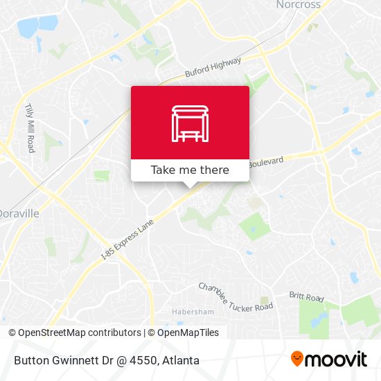 Button Gwinnett Dr @ 4550 map