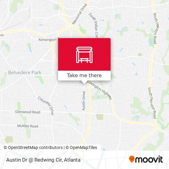 Mapa de Austin Dr @ Redwing Cir