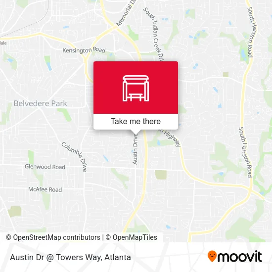 Austin Dr @ Towers Way map