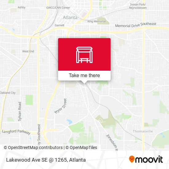 Lakewood Ave SE @ 1265 map