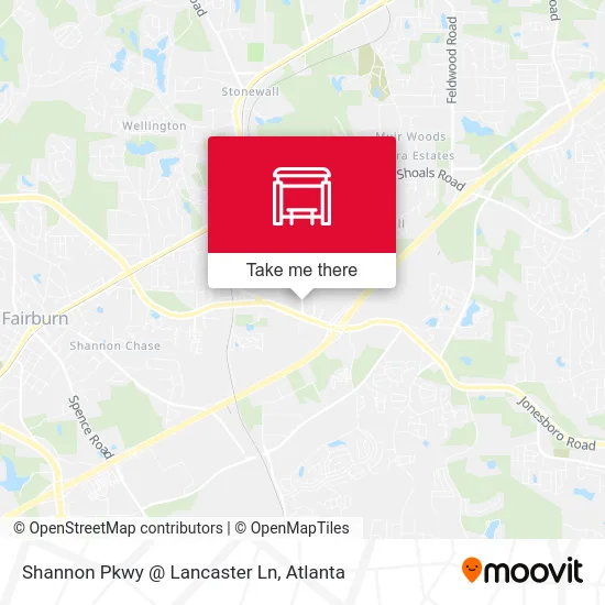 Shannon Pkwy @ Lancaster Ln map