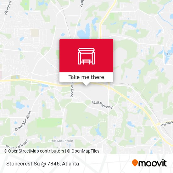 Stonecrest Sq @ 7846 map