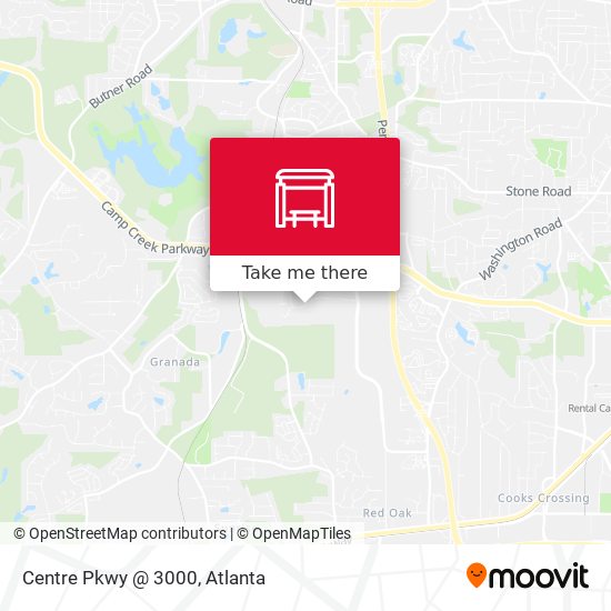 Mapa de Centre Pkwy @ 3000