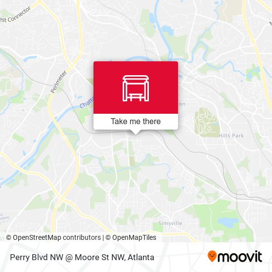 Mapa de Perry Blvd NW @ Moore St NW