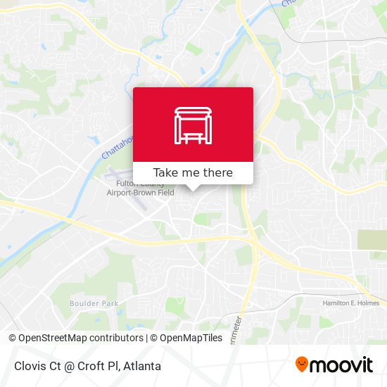 Mapa de Clovis Ct @ Croft Pl