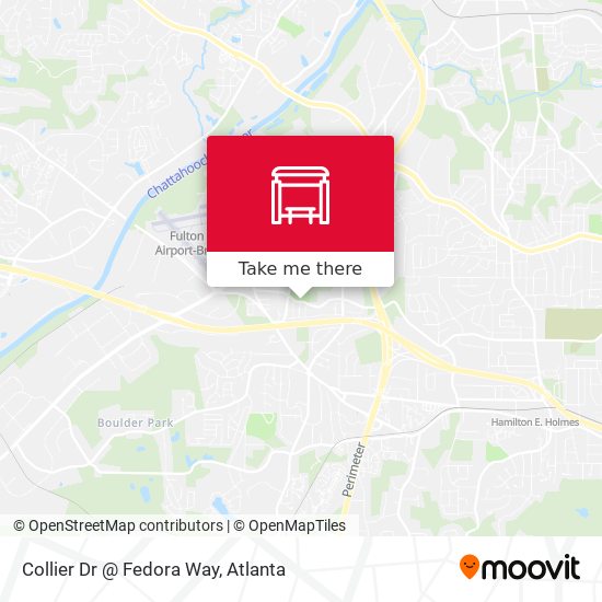 Mapa de Collier Dr @ Fedora Way