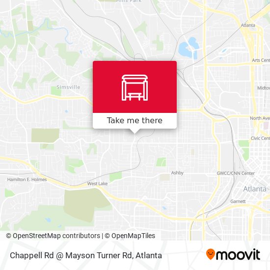 Chappell Rd @ Mayson Turner Rd map
