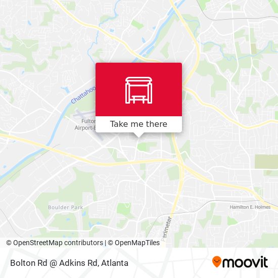 Mapa de Bolton Rd @ Adkins Rd