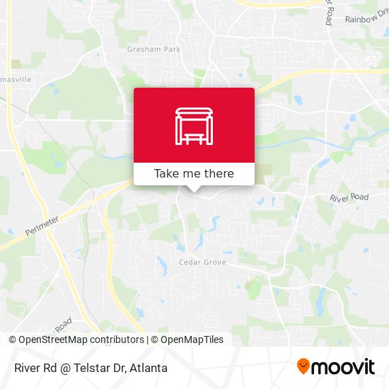 Mapa de River Rd @ Telstar Dr