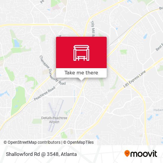 Shallowford Rd @ 3548 map