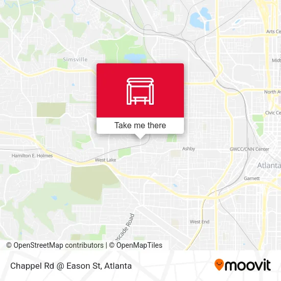 Chappel Rd @ Eason St map