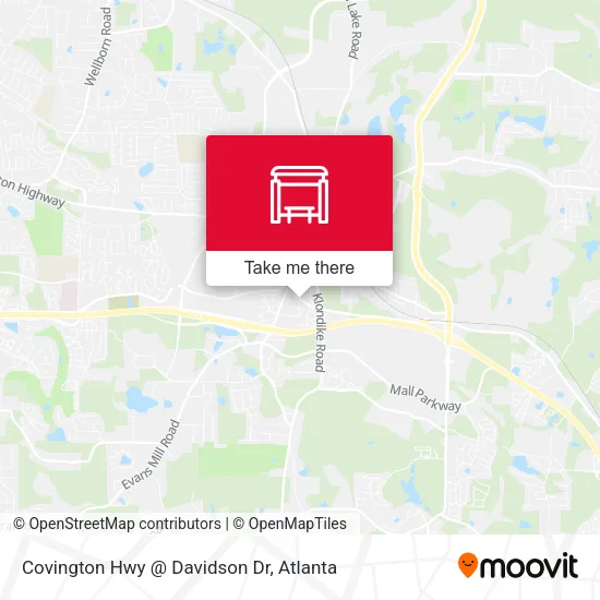 Mapa de Covington Hwy @ Davidson Dr