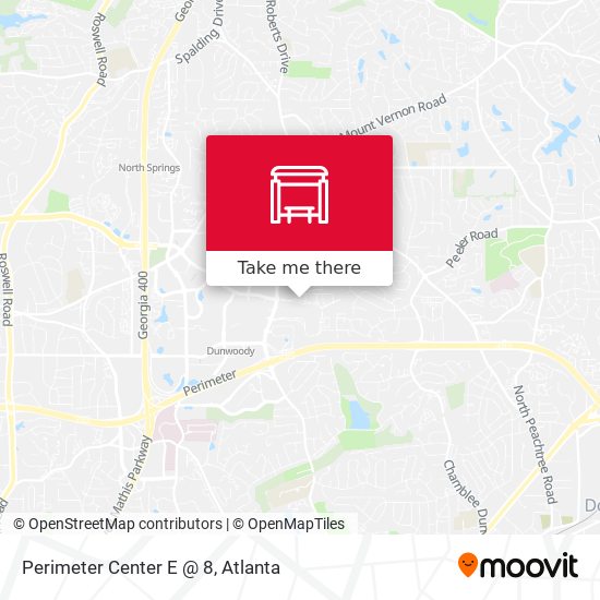 Perimeter Center E @ 8 map