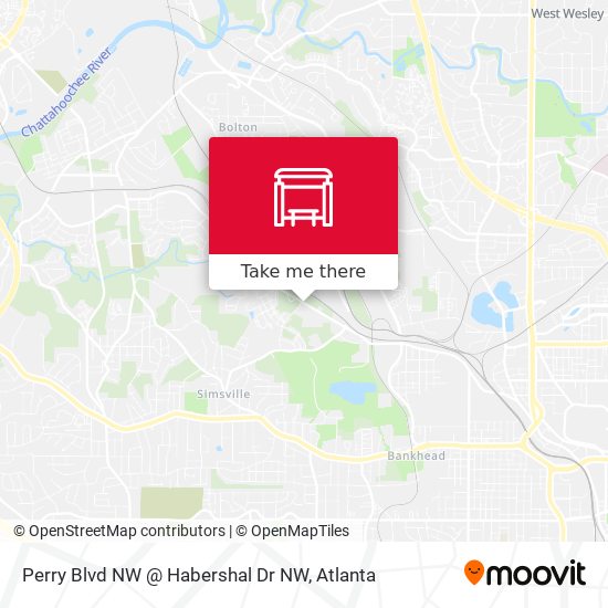 Mapa de Perry Blvd NW @ Habershal Dr NW