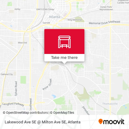 Lakewood Ave SE @ Milton Ave SE map