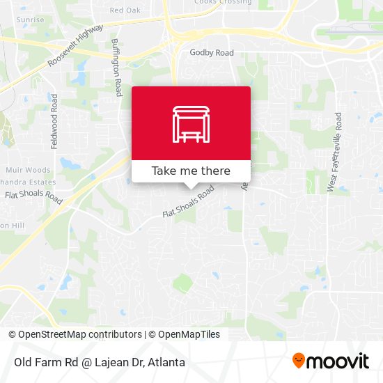 Old Farm Rd @ Lajean Dr map