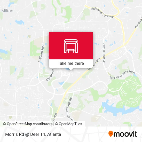 Morris Rd @ Deer Trl map