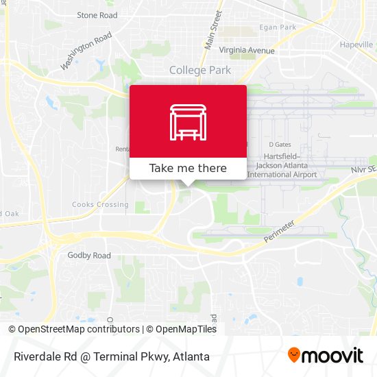 Riverdale Rd @ Terminal Pkwy map