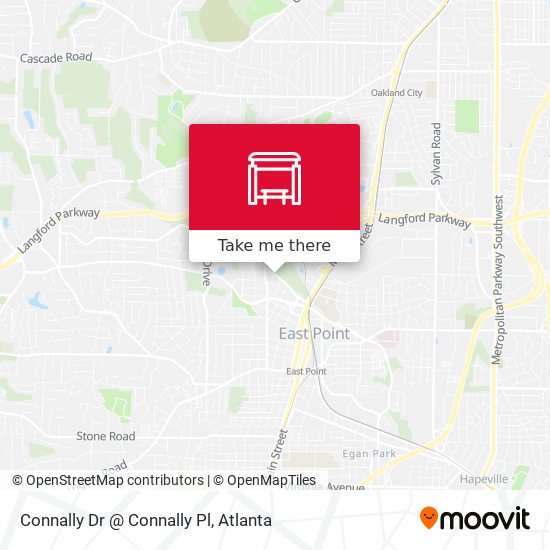 Connally Dr @ Connally Pl map