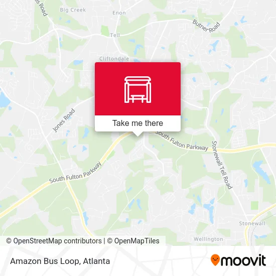 Amazon Bus Loop map