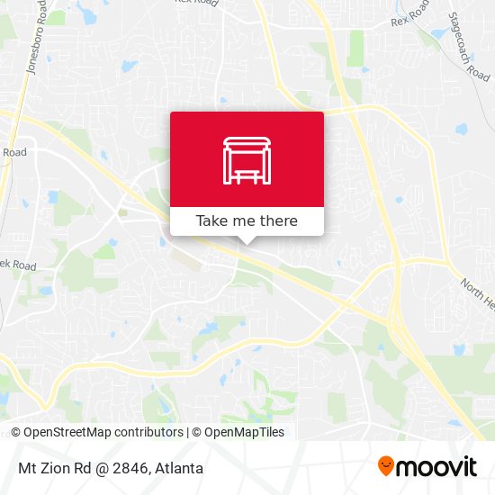 Mt Zion Rd @ 2846 map