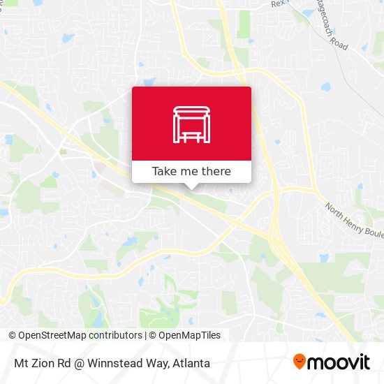 Mapa de Mt Zion Rd @ Winnstead Way