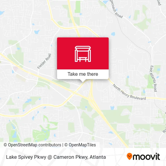Lake Spivey Pkwy @ Cameron Pkwy map