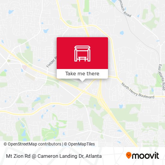 Mt Zion Rd @ Cameron Landing Dr map
