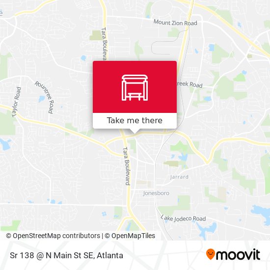 Sr 138 @ N Main St SE map