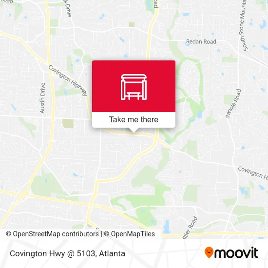 Covington Hwy @ 5103 map