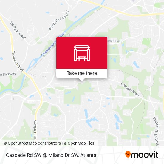 Cascade Rd SW @ Milano Dr SW map