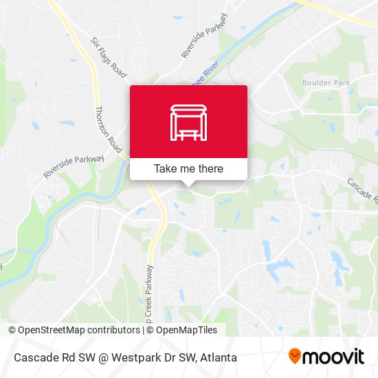 Cascade Rd SW @ Westpark Dr SW map