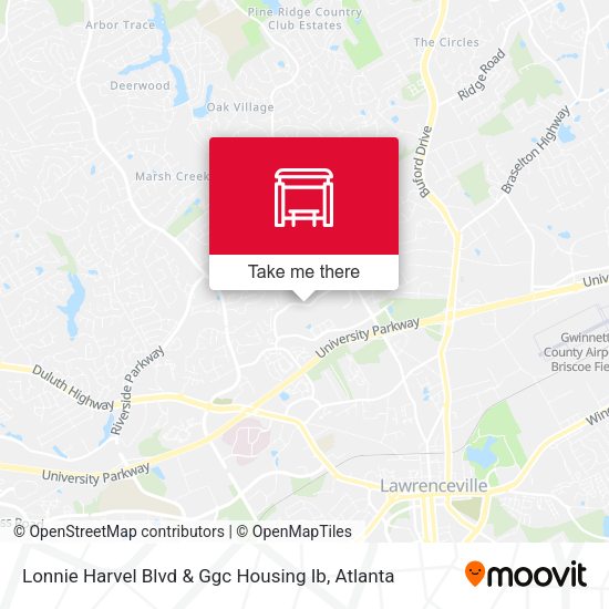 Lonnie Harvel Blvd & Ggc Housing Ib map