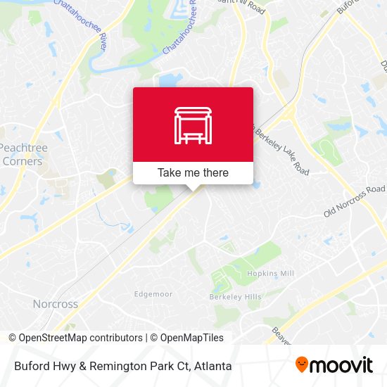 Mapa de Buford Hwy & Remington Park Ct