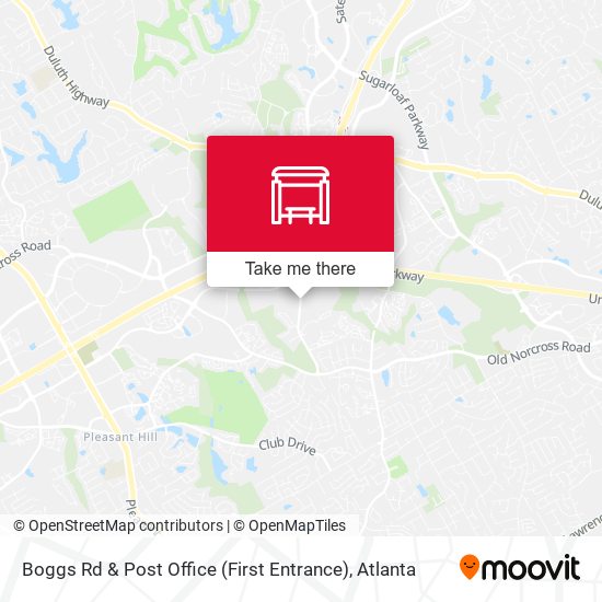 Boggs Rd & Post Office  (First Entrance) map