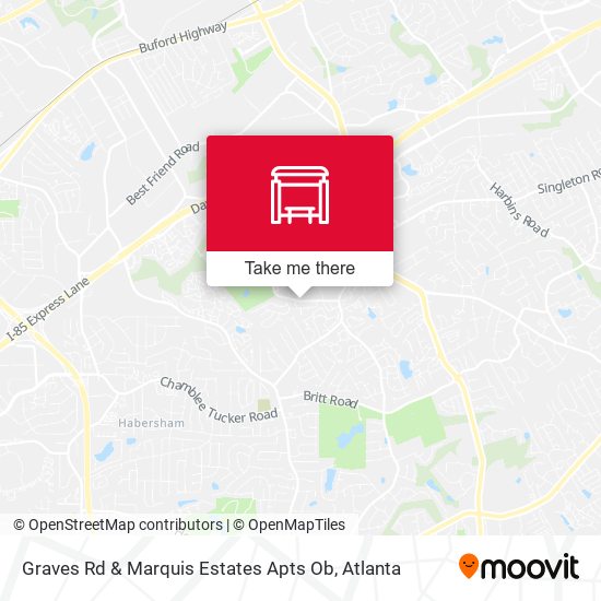 Mapa de Graves Rd & Marquis Estates Apts Ob