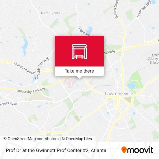 Prof Dr at the Gwinnett Prof Center #2 map