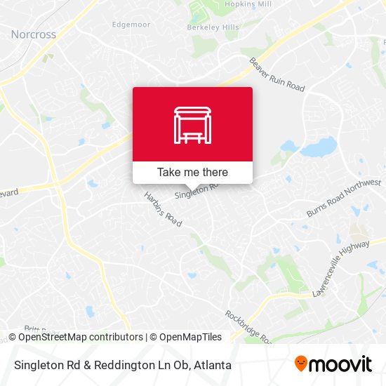 Singleton Rd & Reddington Ln Ob map