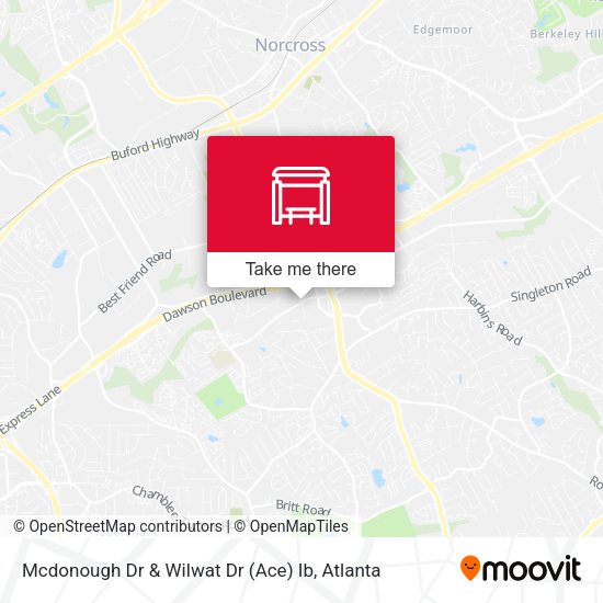 Mapa de Mcdonough Dr & Wilwat Dr (Ace) Ib