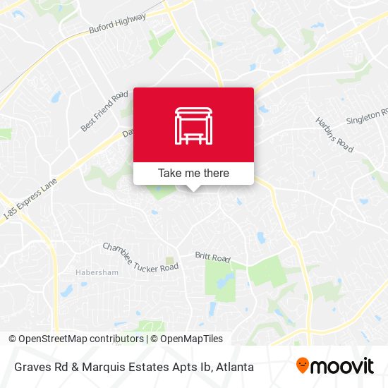 Graves Rd & Marquis Estates Apts Ib map