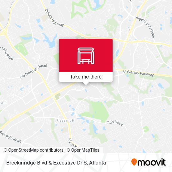 Breckinridge Blvd & Executive Dr S map