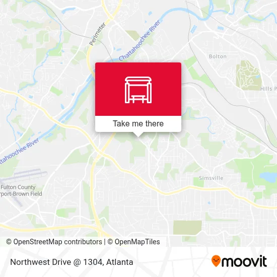 Northwest Drive @ 1304 map